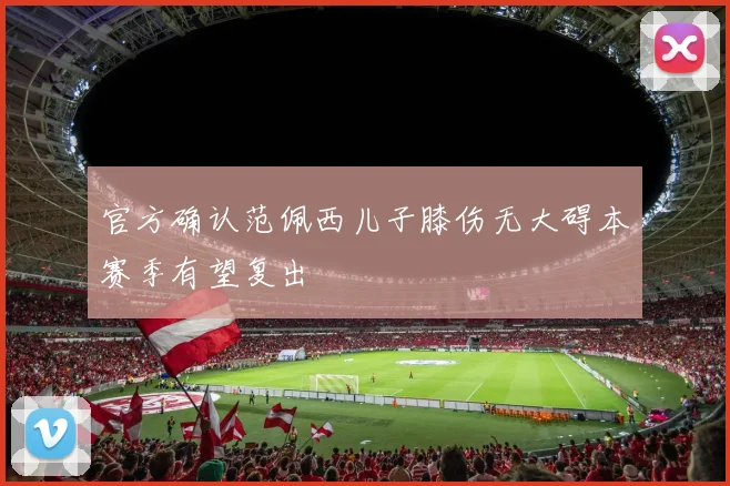 官方确认范佩西儿子膝伤无大碍本赛季有望复出